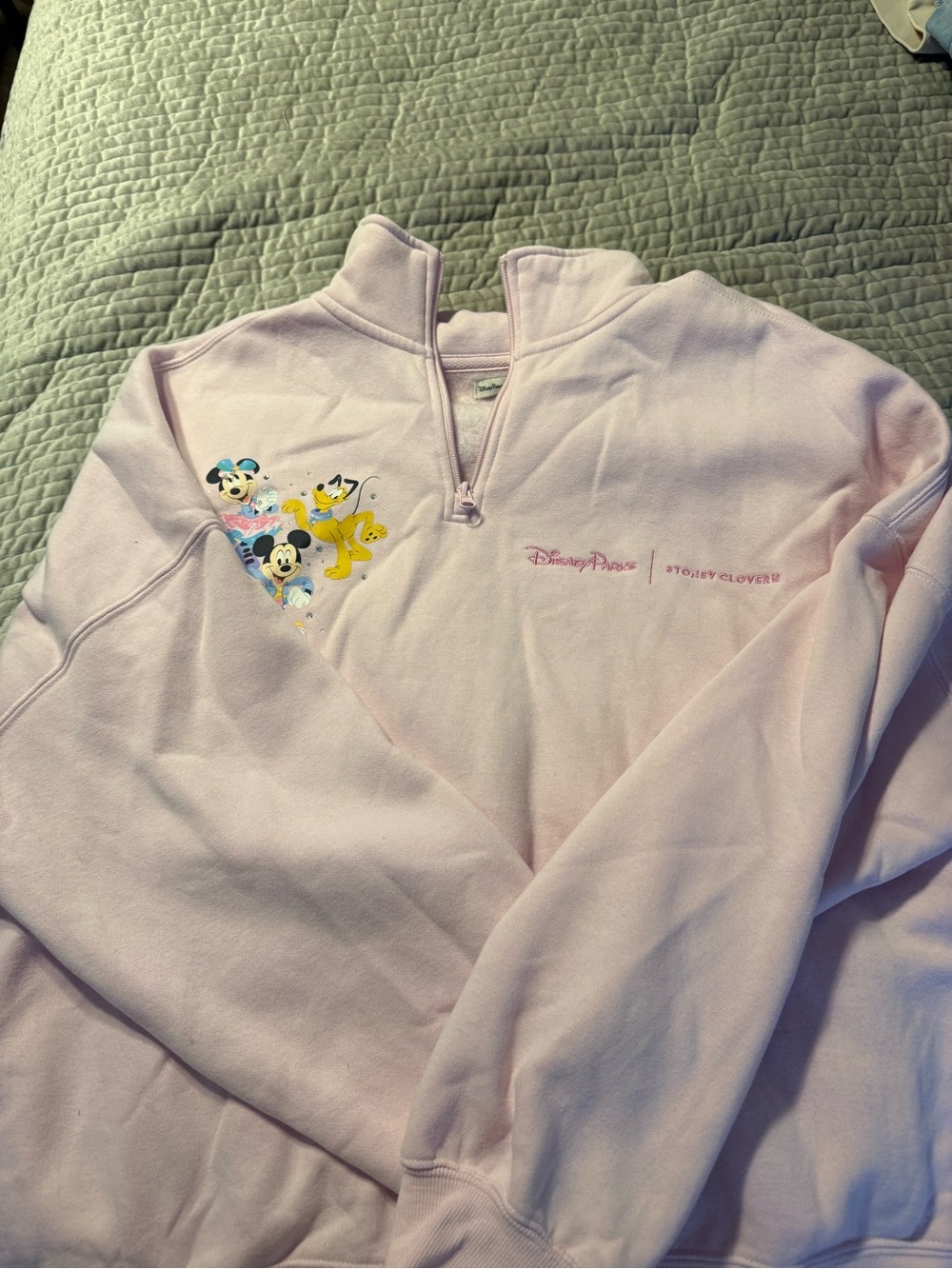 Disneyland Stoney Clover Quarter Zip